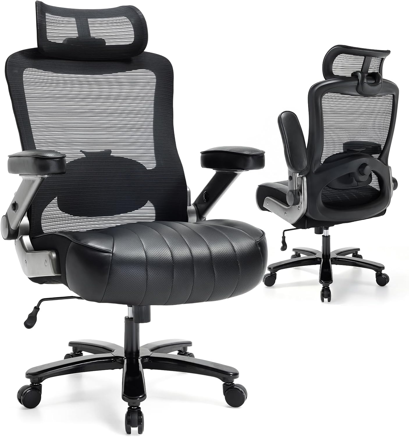 Big and Tall Executive Office Chair, 600 lb Capacity, Heavy Duty